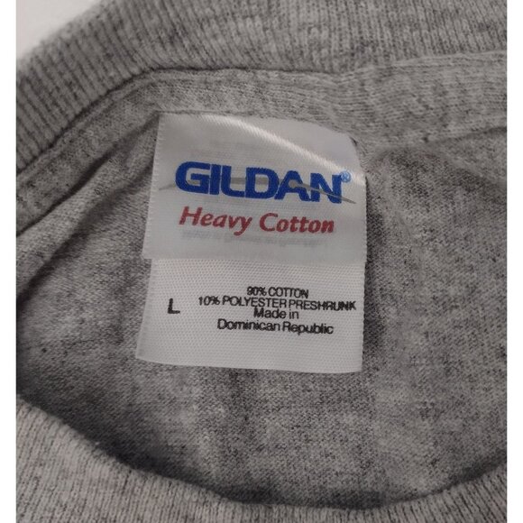 Vanderbilt Commodores Gildan Heavy Cotton Men's T Shirt Size L Gray Collegiate - Picture 5 of 6